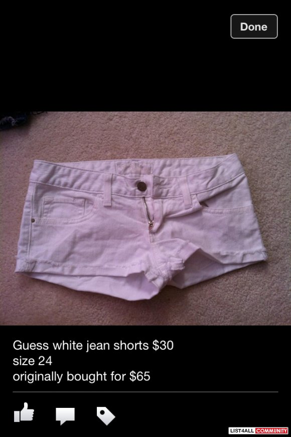guess shorts