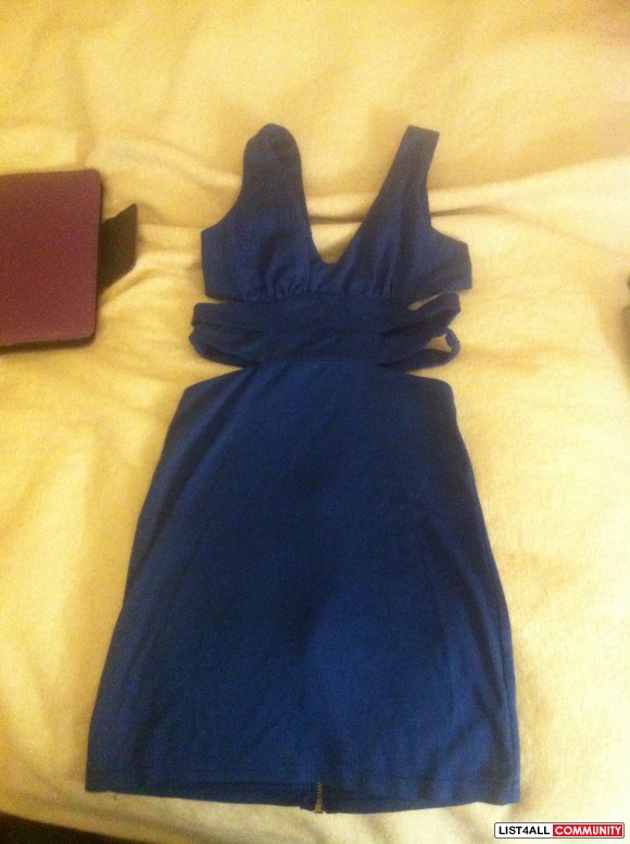 xs sexy blue dress NOW 25