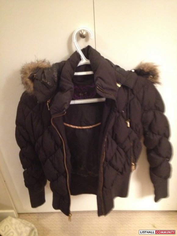 Talula fur hooded jacket