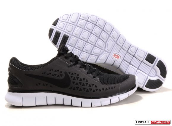 Cheap Nike Free Run Size 11 Black White,www.runfreecheap.com