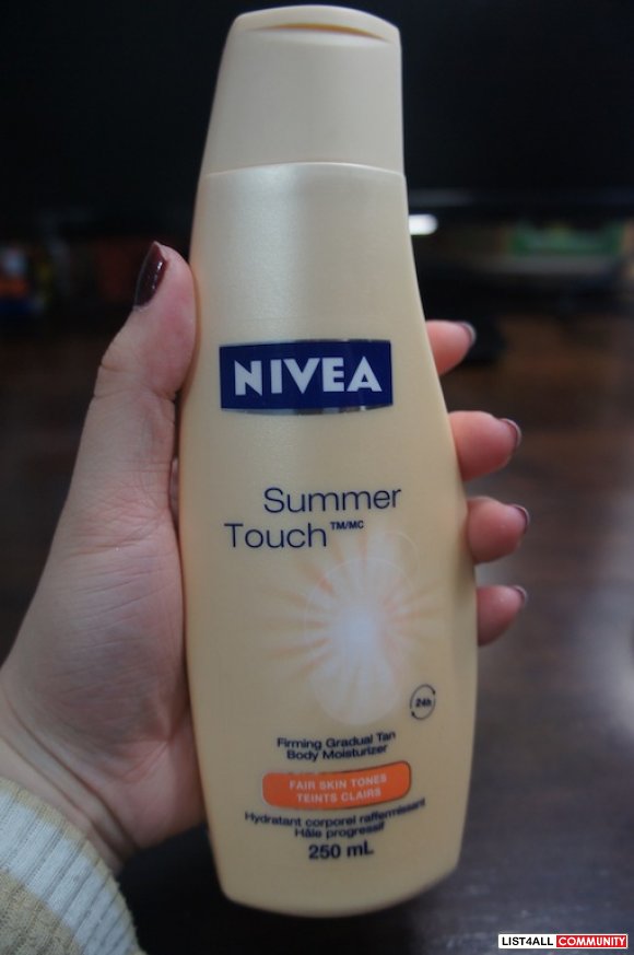 nivea summer touch