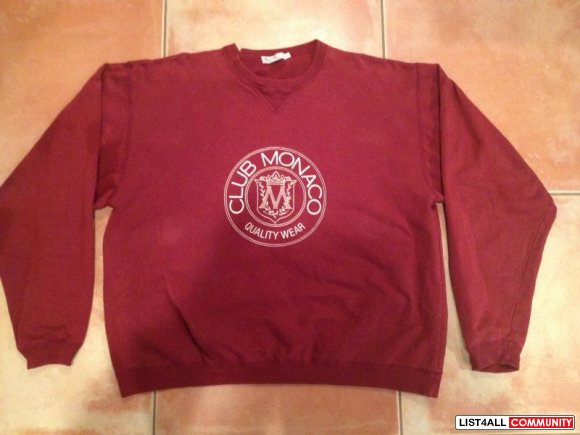 club monaco vintage sweater