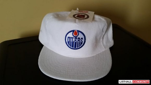 vintage oilers hat