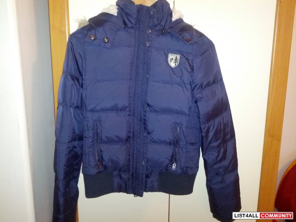 American Eagle navy blue winter jacket size small