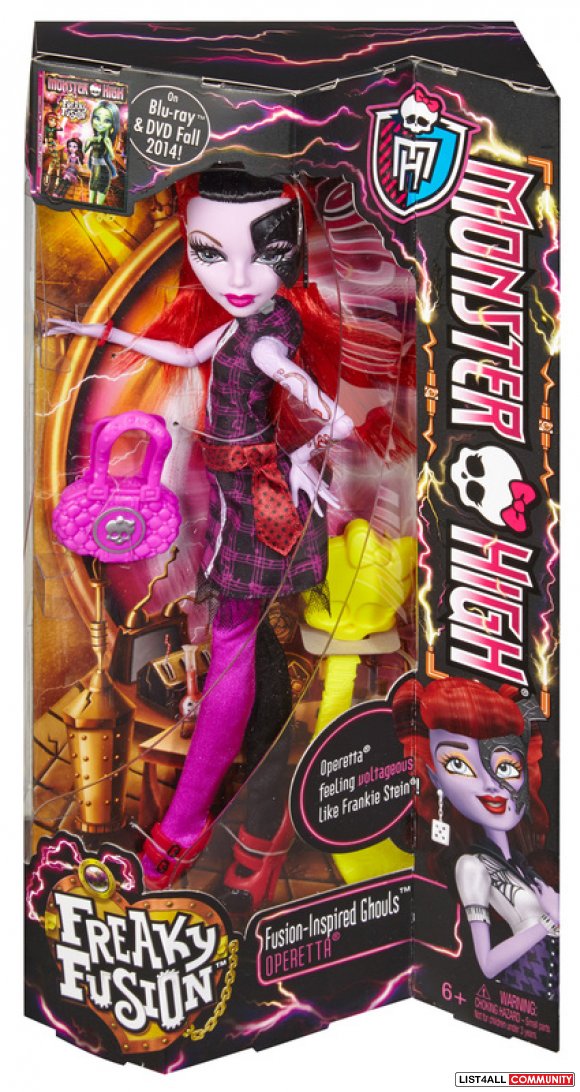 Monster High Freaky Fusion Dolls NIB