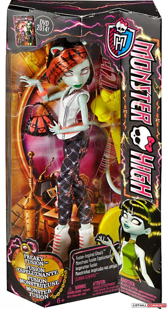 Monster High Freaky Fusion Dolls NIB