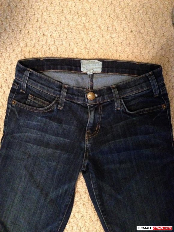 Current Elliot Cropped Skinny Jeans - size 25