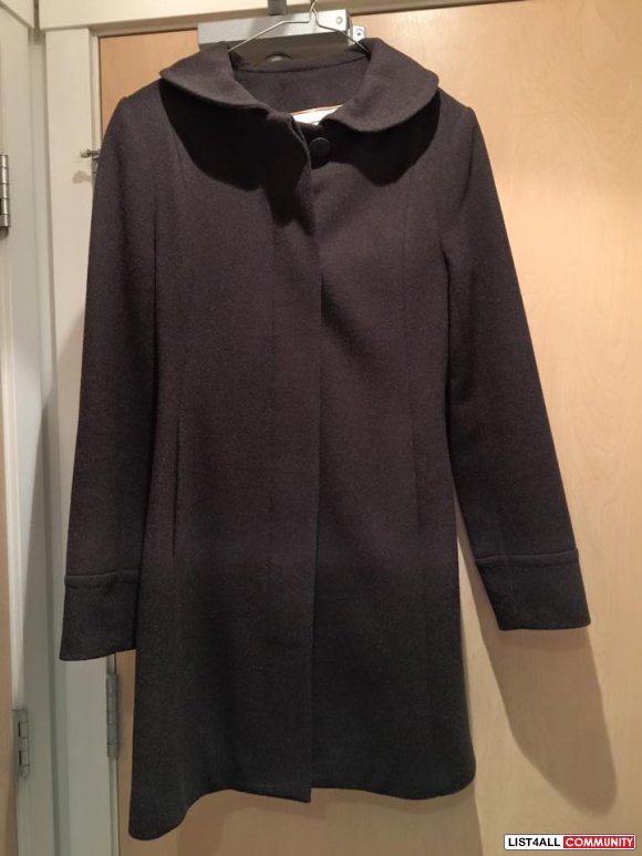 Aritzia Talula Babaton Brown Wool Coat - Size XS