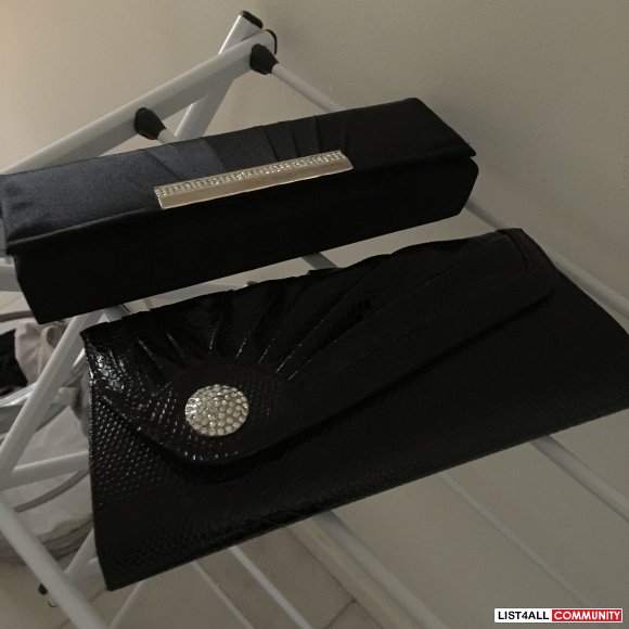 Black Evening Clutches - Price is per each one