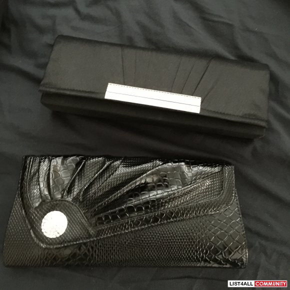 Black Evening Clutches - Price is per each one