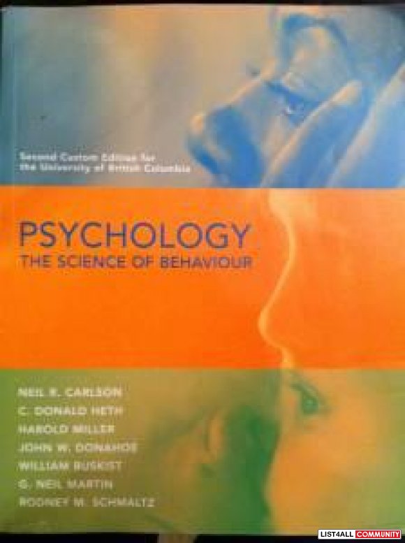 Psychology The Science of Behaviour