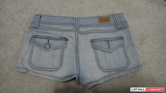 now $5 shorts jeans size 0
