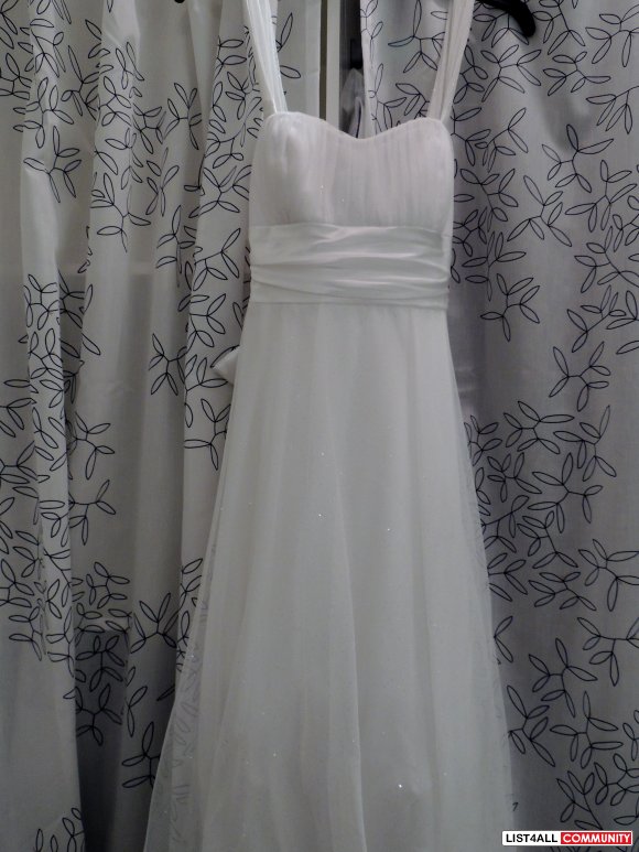 White Occasion Dress (worn only once!)