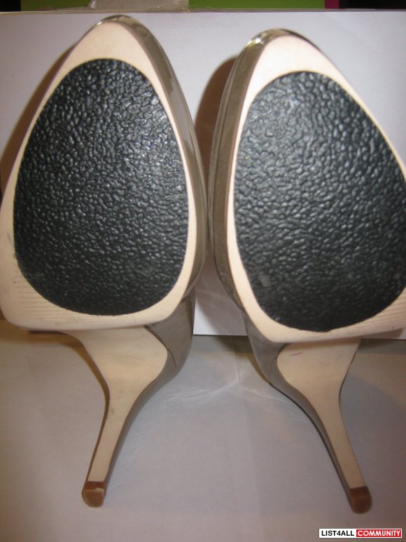 tan aldo heels