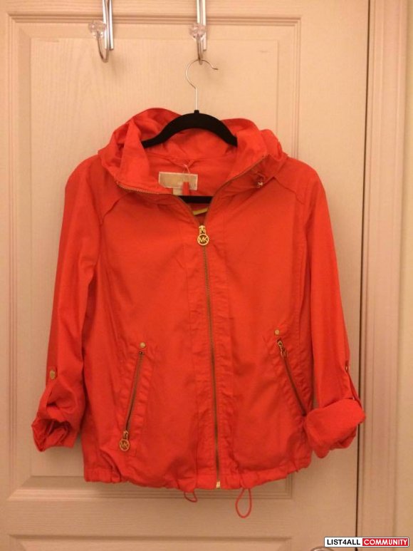 Michael Kors Pink Rain Coat