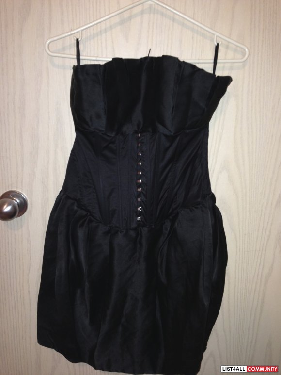 Black BEBE Dress (price negotiable)
