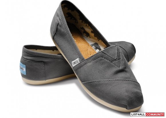 TOMS ASH womens Size 8 BRAND NEW demix List4All