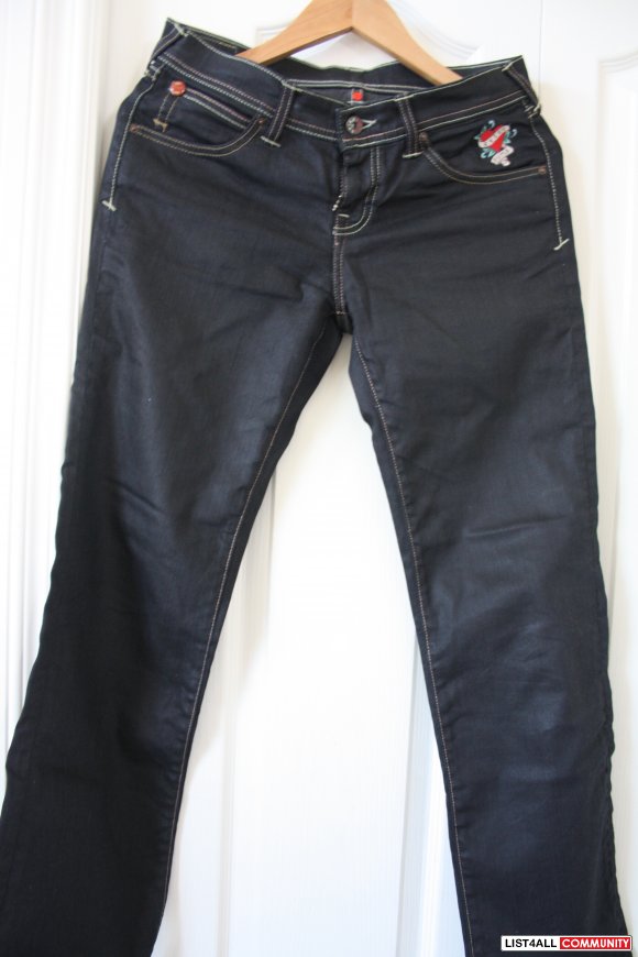 evisu x puma jeans