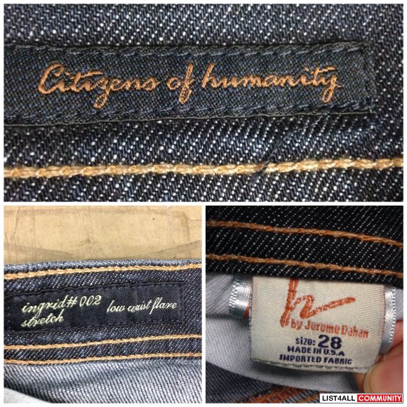 Citizens of Humanity boot cut jeans