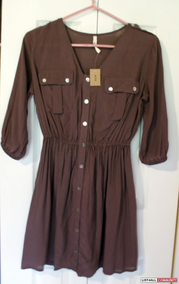 Long-sleeved Casual Dress