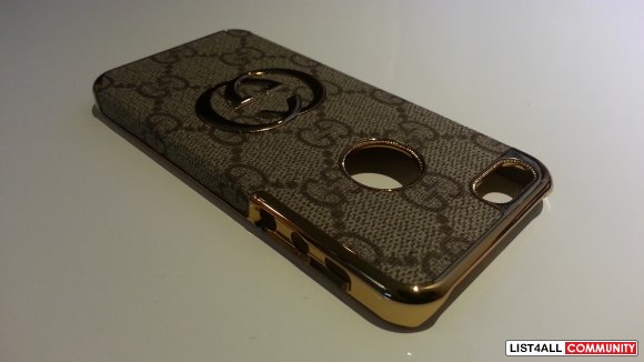 iPhone 5 case Gucci Brown