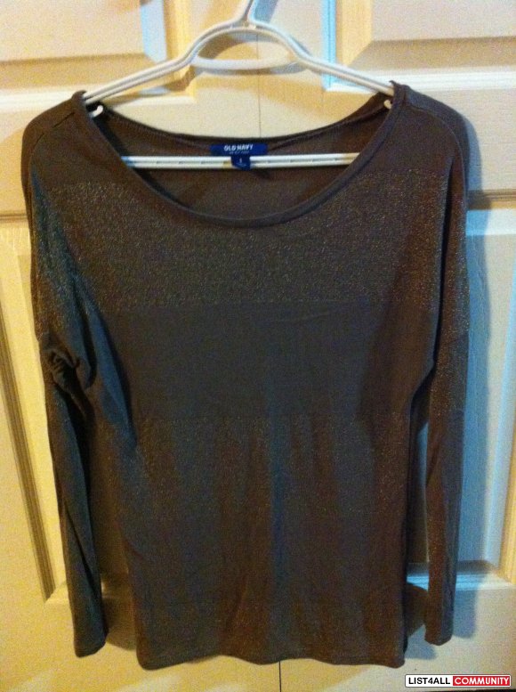 Old Navy long sleeve size small