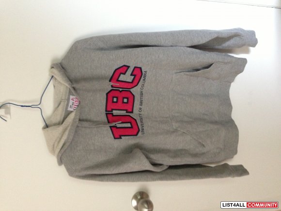 UBC size S sweatshirt, barely used!