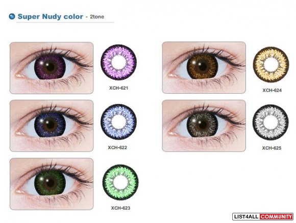 Geo Super Nudy Series- Circle Lens contacts