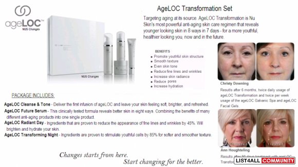 Nu Skin - Transformation Set AgeLOC