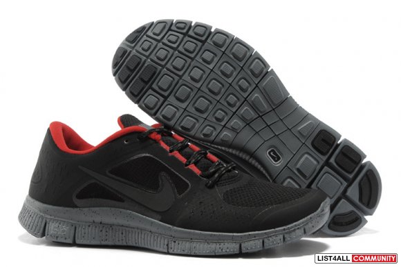 Cheap Nike Free Run 3 Camouflage Black Red On www.salecheapnikes.com
