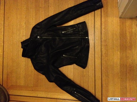 Mackage Kenya Leather Jacket size: XXS