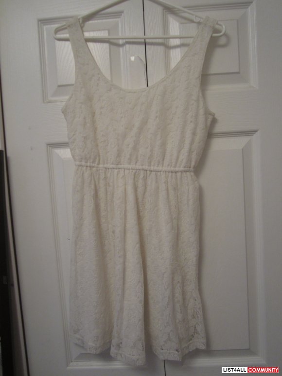 forever 21 White Lace Dress
