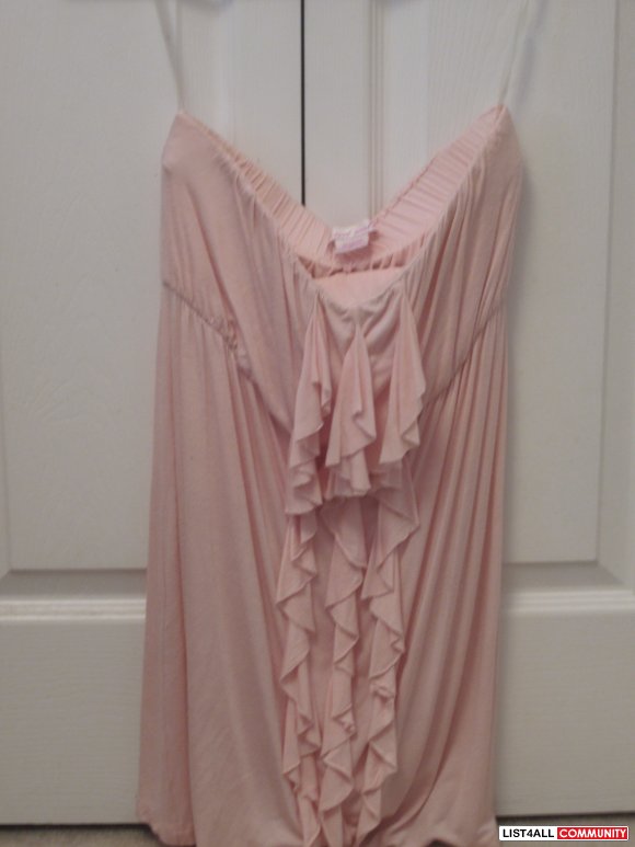Pink Ruffle Dress