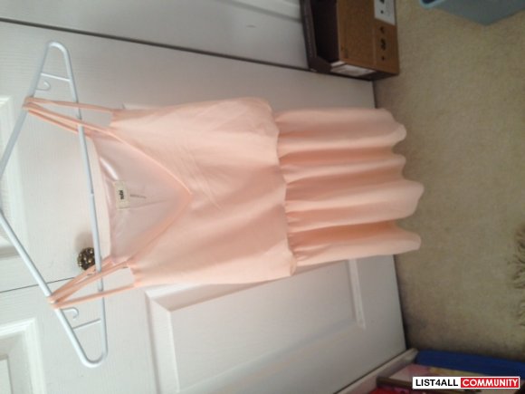 New pale pink formal graduation / casual dress