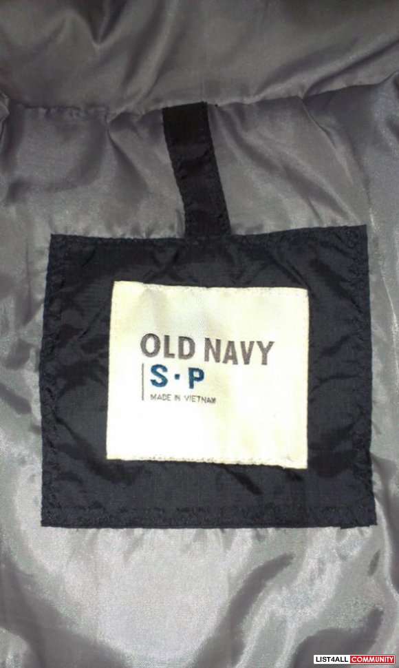 FS: old navy vest size small