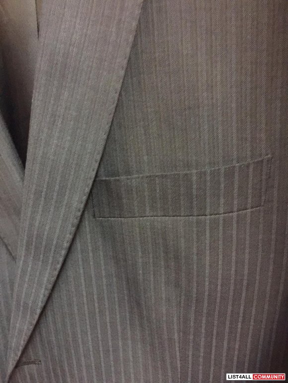 Blue Pinstripe Blazer - Andrew Fezza