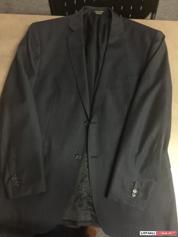 Blue Pinstripe Blazer - Andrew Fezza