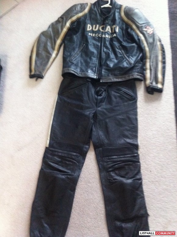 Leather Ducati Riding Suits