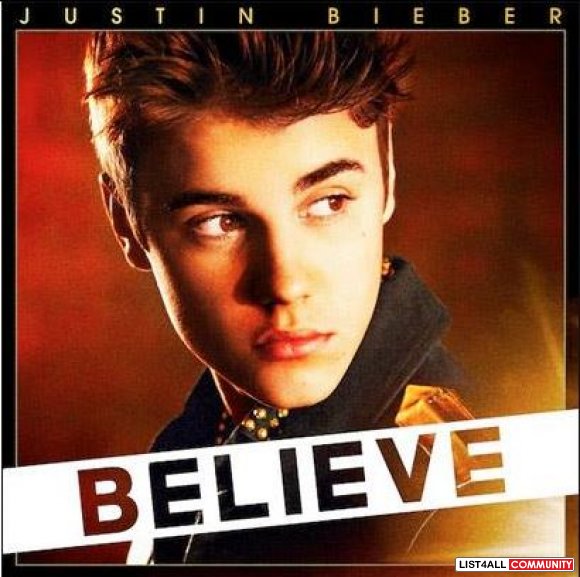 Justin Beiber Believe album