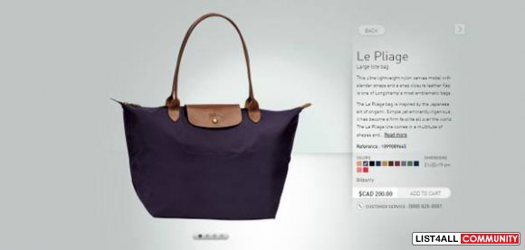 Longchamp Le Pliage Large Tote Bag