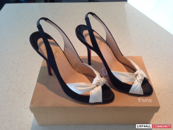 REDUCED! Authentic Christian Louboutin Moustique 37.5 - Worn Once!
