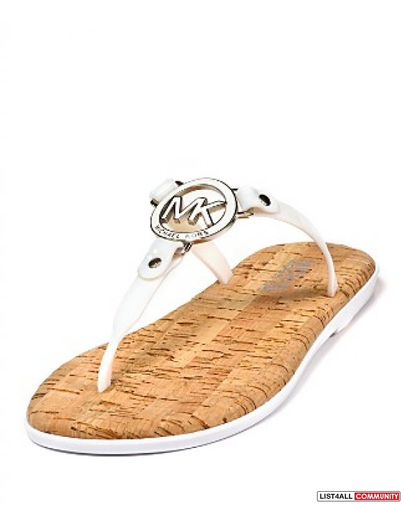 michael kors cork sandals