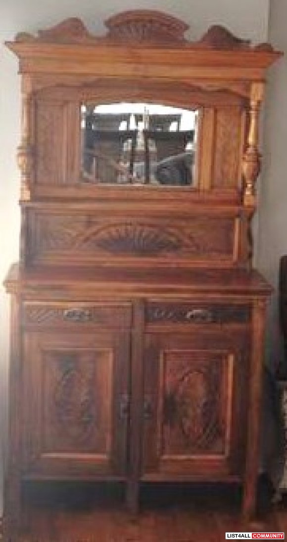 Antique Carved Cabinet