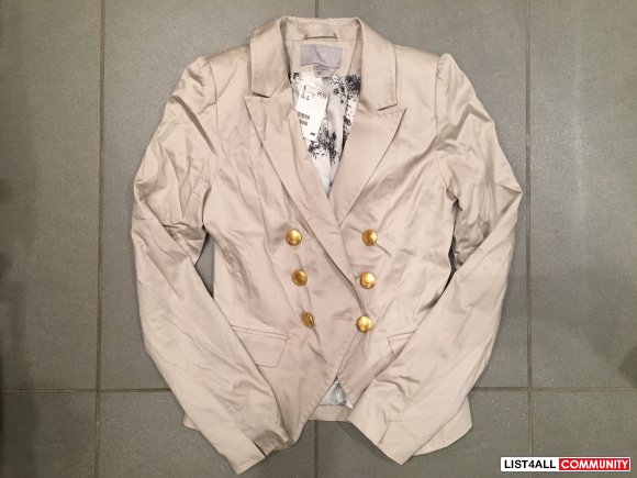 H&M Beige Blazer