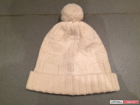 COACH White Toque Hat