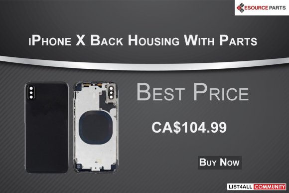 High quality iPhoneX Back Housing with Parts