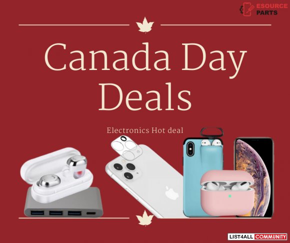 Happy Canada Day with Electronics Hot deal
