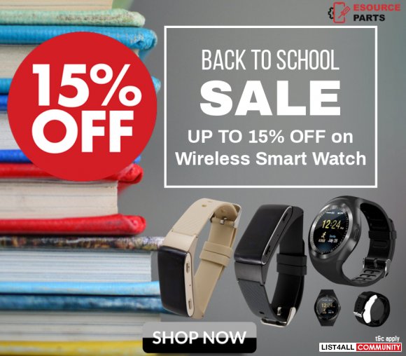 Best Back to School sale on wireless Smartwatches