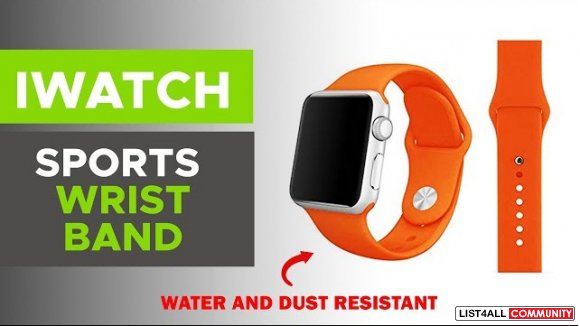 Sport Silicone Band Strap For Apple Watch Series