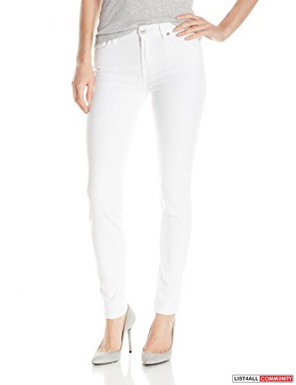 7 For All Mankind The Skinny in Clean White (Size 26)